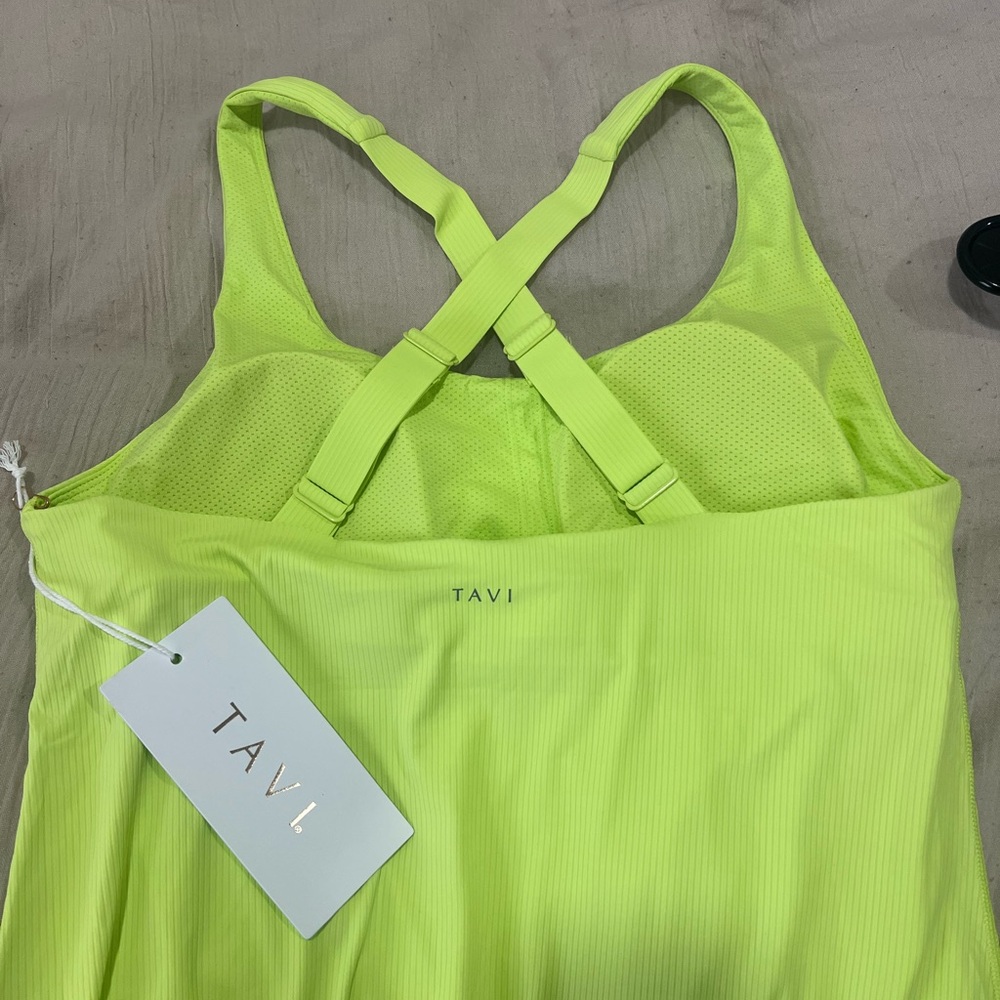 Tavi Lime Green Active Dress